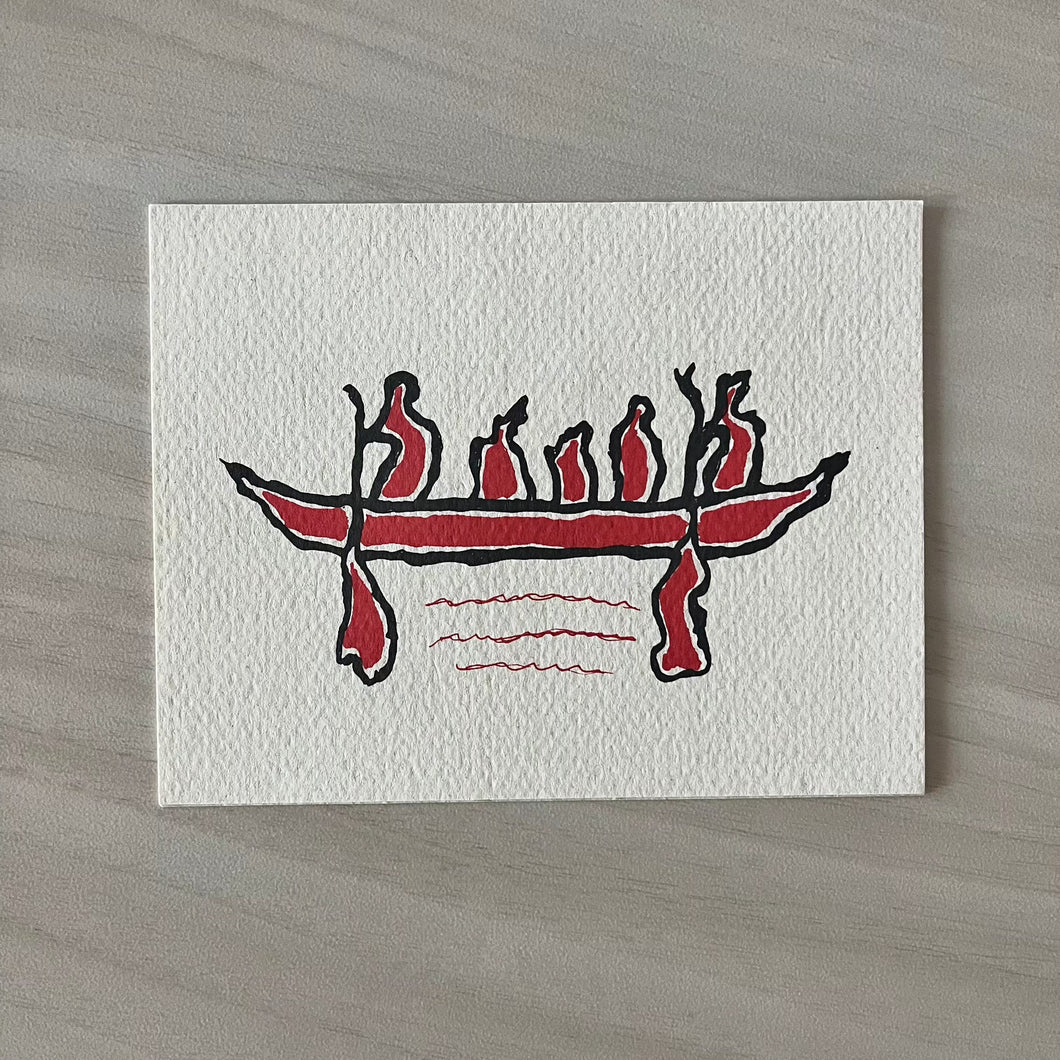 Canoe Card (by Woodland Spirit)
