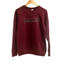 Load image into Gallery viewer, Pictograph Crew Neck - Maroon
