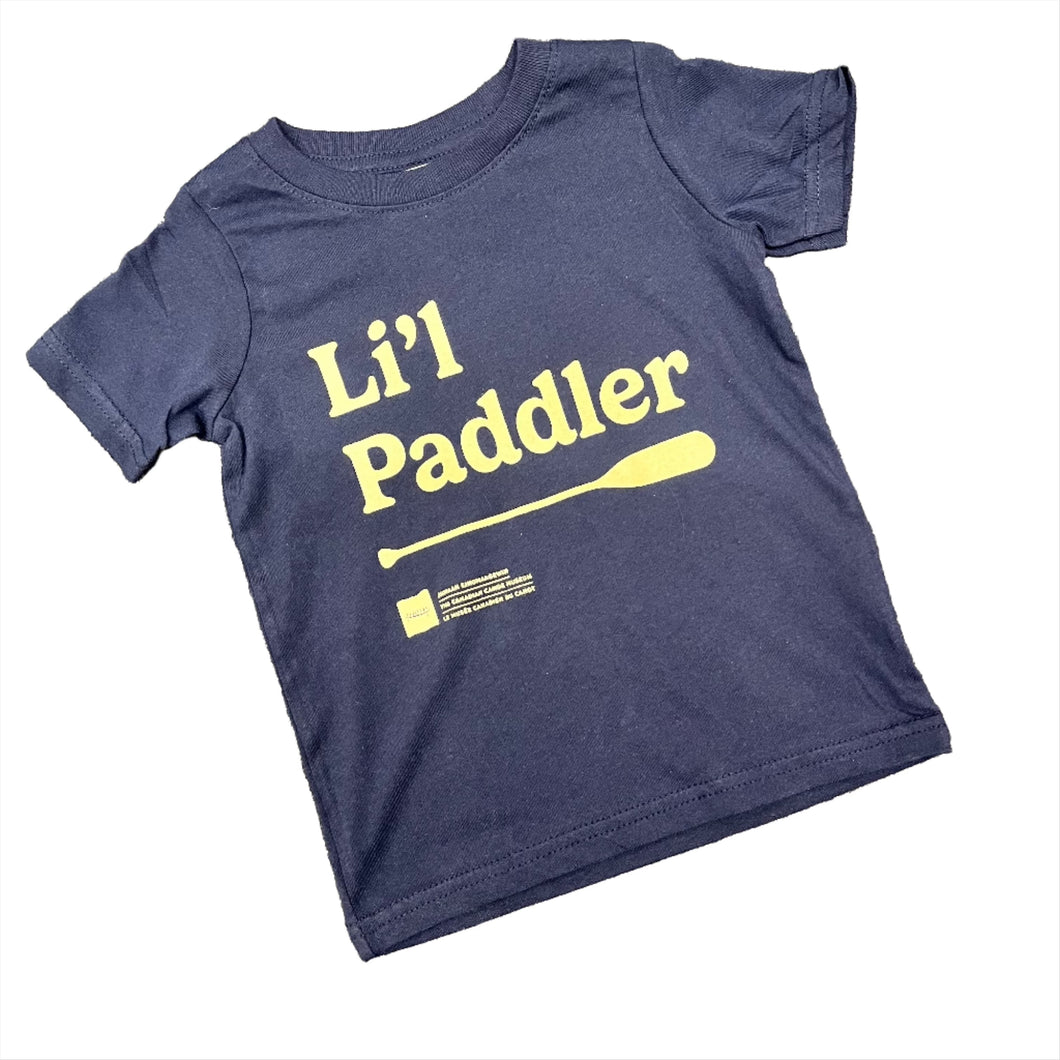 Li'l Paddler T-shirt - Navy