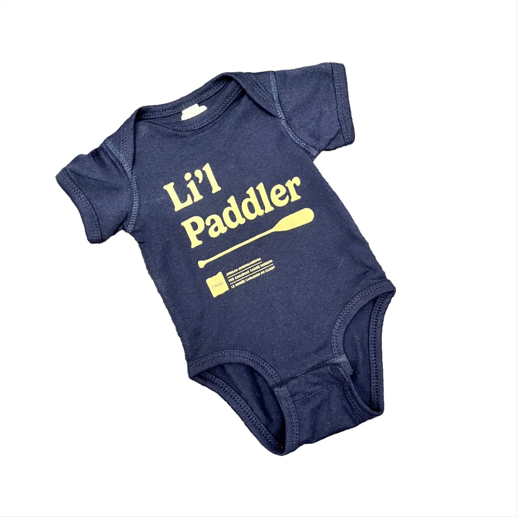 Li'l Paddler Onesie - Navy