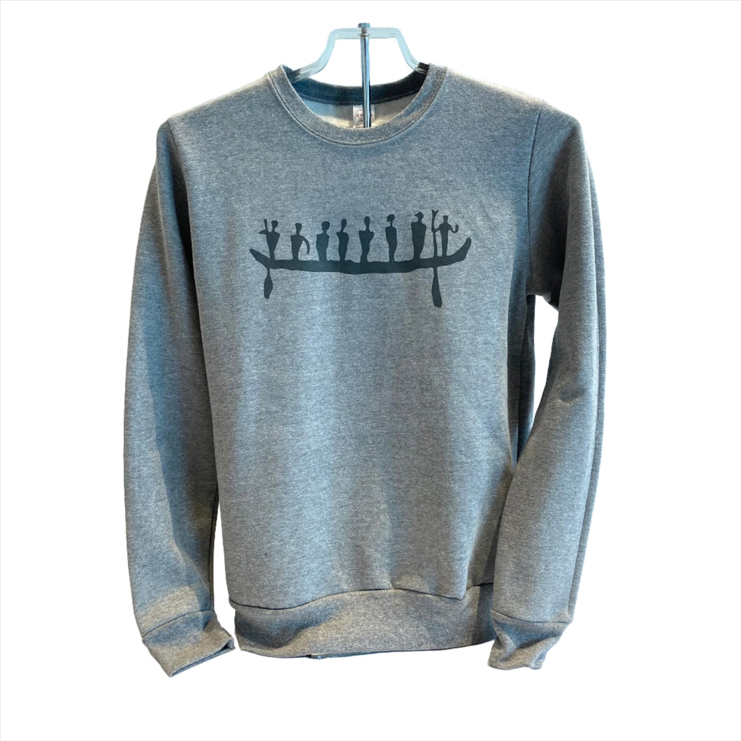 Pictograph Crew Neck - Athletic Grey