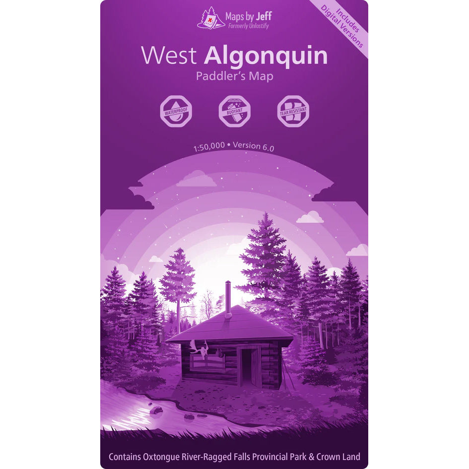 Maps By Jeff - West Algonquin – The Canadian Canoe Museum's Store