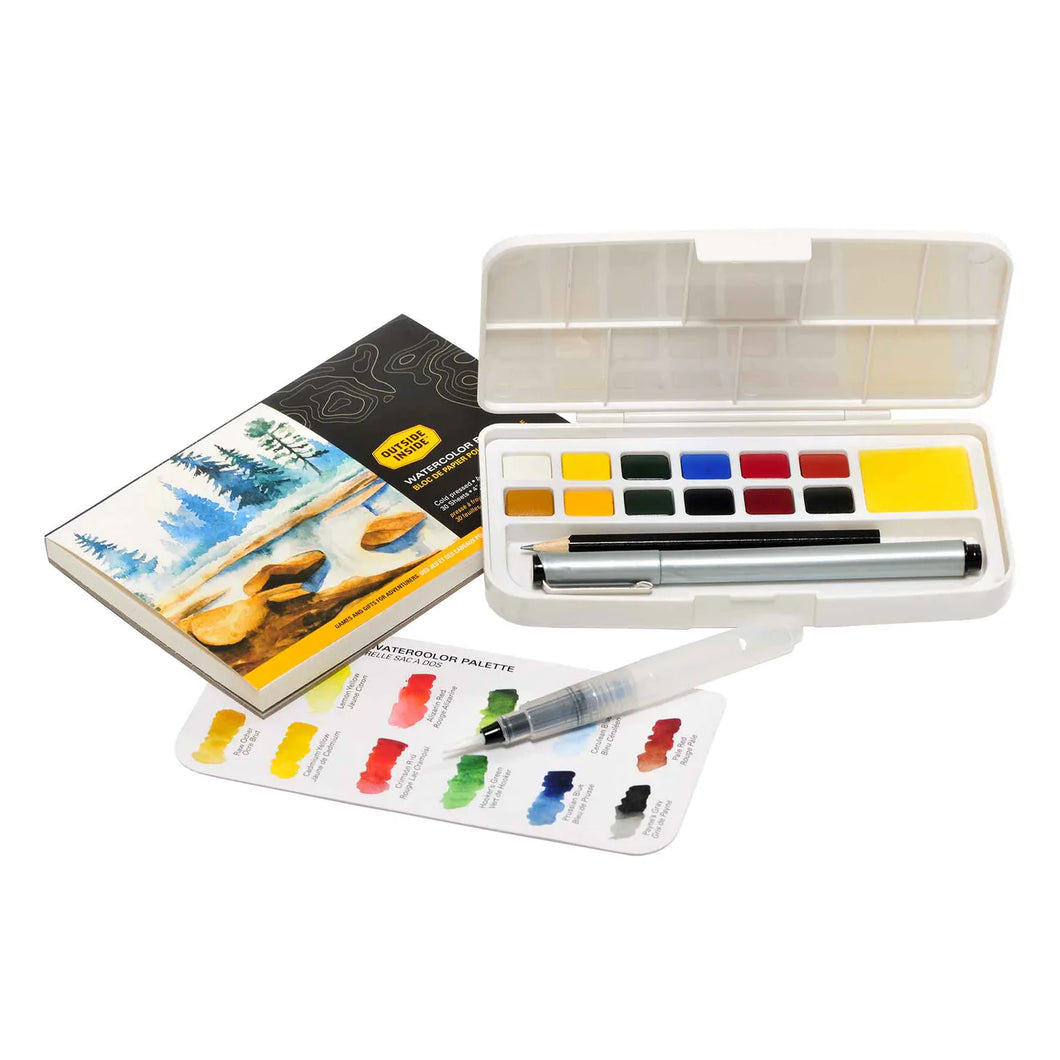 Backpack Watercolour Set